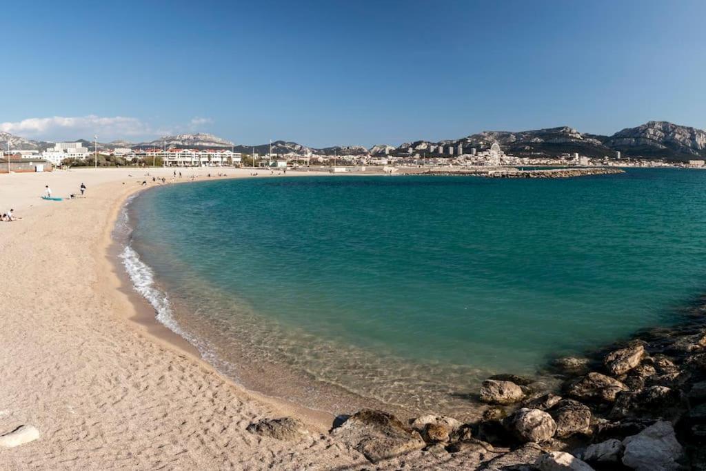 Residence Bord De Mer-Terasse-Plage Prado David Μασσαλία Εξωτερικό φωτογραφία